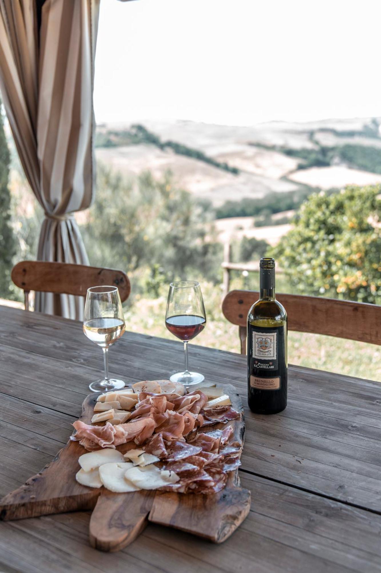 Agriturismo Poggio Il Castellare Montalcino Exteriér fotografie
